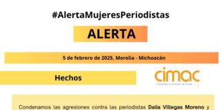 #AlertaMujeresPeriodistas Morenistas en Morelia agreden a Mujeres Periodistas.