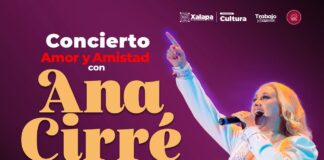 Ana Cirré, en Xalapa .