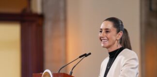 Claudia Sheinbaum supervisará obras en Veracruz puerto y entregará becas.