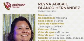 #Veracruz: Víctima de muerte violenta fue localizada Reyna Abigail Blanco Hernández