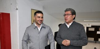 Ricardo Monreal se reunió con el secretario García Harfuch para revisar iniciativas sobre seguridad pública