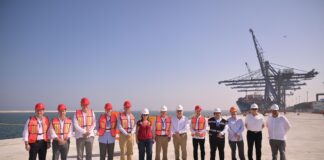 Infraestructura portuaria en Veracruz eleva su competitividad global: Gobernadora Nahle.