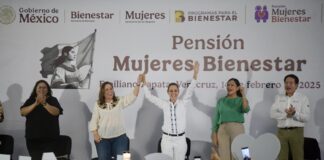 Estamos visibilizadas y acompañadas: Rocío Nahle al recibir a Claudia Sheinbaum