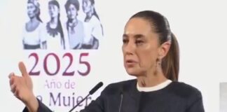 Claudia Sheinbaum hace está advertencia a EUA  si reclasifica a carteles mexicanos como terroristas.