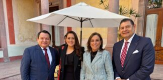 Rocío Nahle respalda la soberanía de México en el Aniversario de la Constitución.