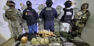 Aseguran arsenal en Sayula de Alemán. No hay reporte de detenidos #Veracruz