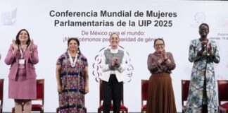 Presidenta propone que parte de la inversión en armas a nivel mundial se destine a garantizar justicia y educación para niñas.