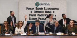Sin cambiar fecha Comisiones unidas avalan lo decidido en el Senado en nepotismo y reelección.