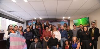 Pide diputada continuar la lucha por los derechos de la población trans .