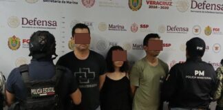 Cateo en Coatzacoalcos deja tres detenidos.