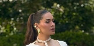 Galilea Montijo pasa incómodo momento en el Carnaval de Mazatlán.