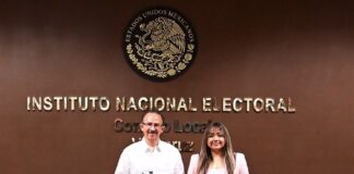 INE y OPLE Veracruz firman convenio de colaboración y coordinación para Elección del Poder Judicial Federal y Local