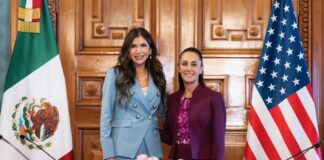 Secretaria Noem de EEUU informa sobre reunión con Presidenta Sheinbaum