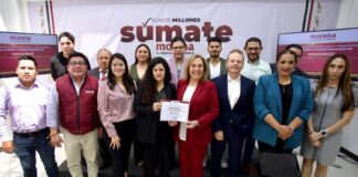 Luisa Alcalde nombra Promotores a Bertha Ahued, David Salomón, Faranoni y Baizabal