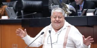 Manuel Huerta descarta quema de banderas de EE.UU en el zócalo este domingo.