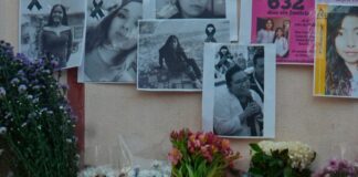 La habitación de Maricela en un torbellino de violencia.