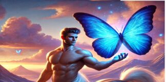 El Centauro y la mariposa .