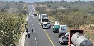 Reportan operativo en carretera federal 180D, en Vega de la Torre-Carranza tras ataque a policías en descanso