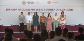 SEV va con todo para alejar a estudiantes de las drogas, como el fentanilo en Veracruz