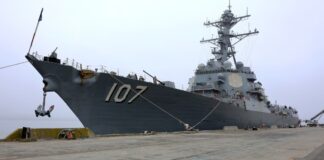 EE.UU. manda buque al Golfo de México para combatir crímenes transnacionales.