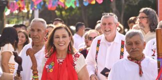 Con respaldo a la cultura totonaca, Rocío Nahle inaugura Cumbre Tajín.