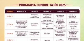 Cumbre Tajín: más de 190 presentaciones musicales en el Parque Takilhsukut.