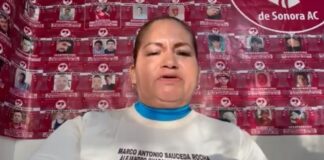 Estamos bajo amenaza, denuncia la madre buscadora Ceci Flores.