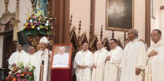 Papa Francisco, un ejemplo de vida como ser humano, como cristiano y como Papa: Arzobispo Patrón Wong.