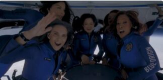 Mujeres en el Blue Origin hacen historia en un vuelo suborbital al espacio #Videos