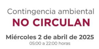 Activan Doble Hoy no circula por contingencia ambiental en CDMX.