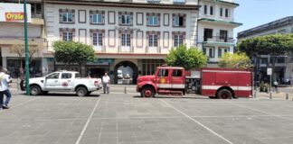 Se movilizaron los cuerpos de auxilio por un fuerte olor a gas en el centro de Xalapa.