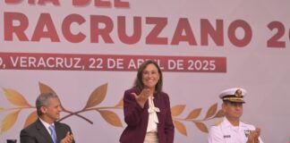 Rocío Nahle inicia construcción de viviendas para policías de #Veracruz