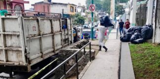 Limpia municipal realiza acciones preventivas en CECAN