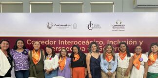 Vincula Ingrid Calderón a productoras veracruzanas con el Corredor Interoceánico.