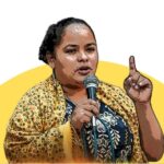 Delegación internacional visita a la defensora Kenia Hernández.