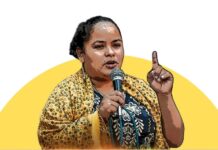 Delegación internacional visita a la defensora Kenia Hernández.