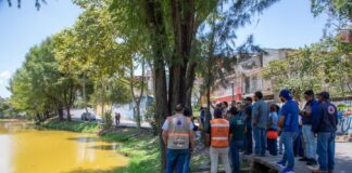 Realiza Ayuntamiento operativo en Laguna de Casa Blanca