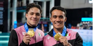 Osmar Olvera y Juan Celaya dan la primera medalla de oro para México en Copa del Mundo de Clavados 2025