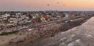 Gobierno del Estado refuerza vigilancia en playas de Coatzacoalcos por alta afluencia de visitantes