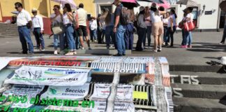 Docentes del SITEM protestan por atropellos y omisiones de la SEV #Veracruz