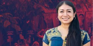 A Seis meses de la desaparición de Sandra Domínguez, defensora y abogada Ayuuk, exigen encontrarla con vida.