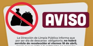 #Xalapa: El viernes se suspende servicio de Limpia Pública .