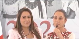 #Video: Claudia Sheinbaum defiende a Gobernadora Tere Jiménez.