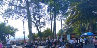 Conmemoran el “Día del Autismo” en parque Juárez con intervenciones urbanas.