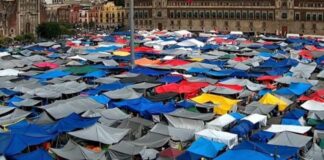 CNTE acuerda poner fin al paro y toma de CDMX .