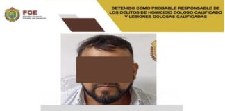 FGE anuncia detención de uno de los presuntos asesinos del candidato Germán Anuar Valencia #Coxquihui