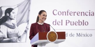 Claudia Sheinbaum reclama a EU falta de información en revocación de visa a Gobernadora de B.C;  EU responde esto 👇