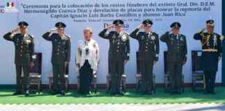 Rechazan homenaje de SEDENA a Hermenegildo Cuenca, militar que autorizó vuelos de la muerte