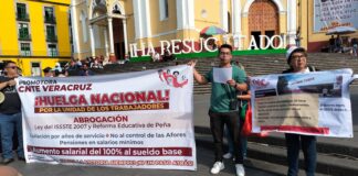 Integrantes del CNTE participarán en megamarcha de CDMX en contra de Ley del ISSSTE.