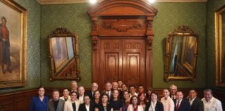 Rocío Nahle presente en reunión de seguimiento del IMSS-Bienestar de Claudia Sheinbaum